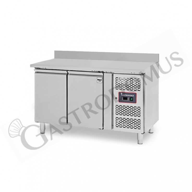 Tavolo Refrigerato Pasticceria 2 porte 600 x 400 mm alzatina -2°C/+8°C classe energetica C