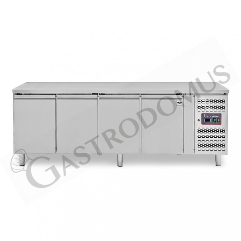 Tavolo frigo 4 porte Prof. 700 mm -18°C/-22°C classe energetica E