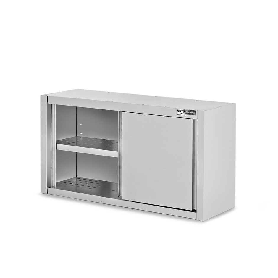 Pensile acciaio inox con sgocciolatoio - mod. SPAF1246