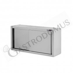 Pensile acciaio inox con sgocciolatoio - mod. SPAF1246