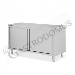 Armadio spogliatoio in lamiera con divisorio e ripiano superiore 35x35x180h  cm - Spogliatoio in lamiera d'acciaio - Armadi - Armadi e scaffali in  acciaio Inox - Arredo Inox - Linee Professionali