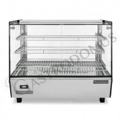 Vetrina Bar Neutra porta brioches in inox 3 ripiani L 850 mm x P