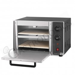 Forno Elettrico per 2 pizze diametro 350 mm 1 camera controllo meccanico 5  Kw - mod. FAIRXL2L