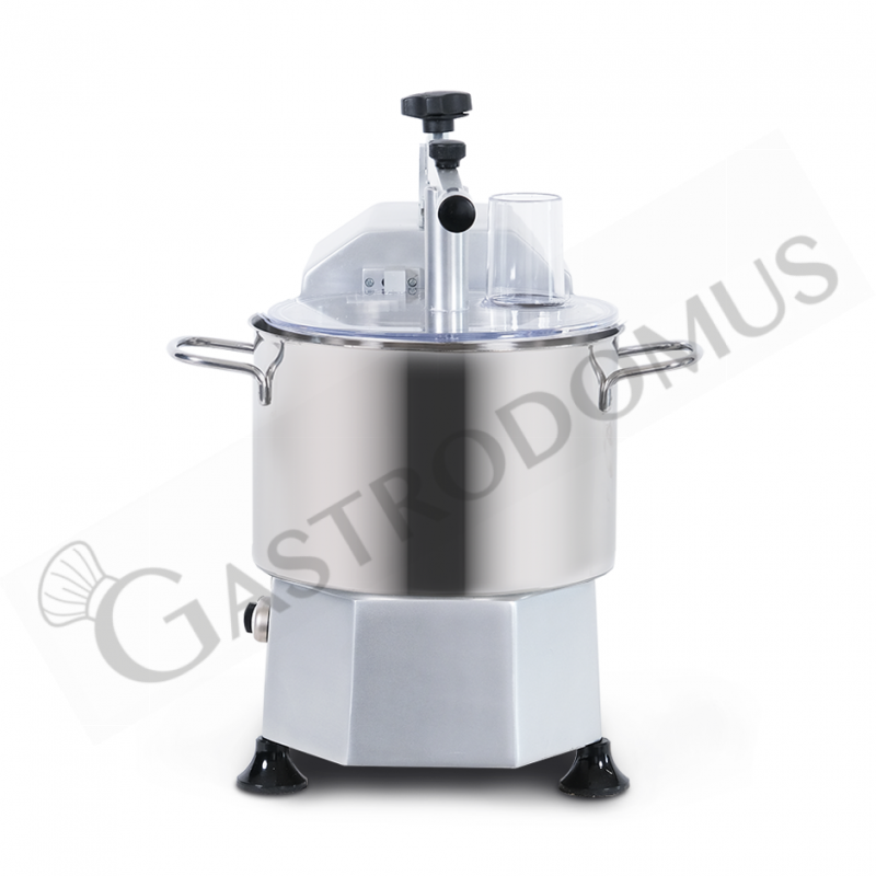 Cutter monofase con 1 velocità - capacità 3 litri e potenza 375 W, 1400 rpm