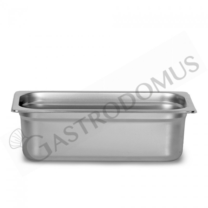 Bacinella in acciaio inox GN1/3 L 325 mm x P 176 mm x H 100 mm