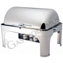 Teglia Rettangolare in alluminio L 600 mm x P 400 mm x H 20 mm - mod. TREPA