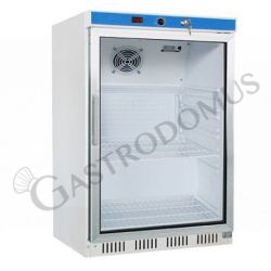 Armadio frigo statico EcoLine mod. G-ER200 Forcar, cap.130 litri, +2°/+8°C,  2+1 griglie, 60x58,5x85,5h cm, 100W, Monofase