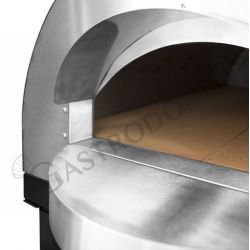 Forno pizza a legna per 4 pizze Ø 35 - mod. FLAME4WOOD