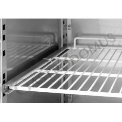 Tavolo refrigerato Inox per pasticceria - 2 porte - Prof. 80 cm