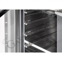 Cella di Lievitazione Pizza 12 teglie 600 x 400 mm L 1100 mm x P 1204 mm x  H 900 mm - mod. CL6/66