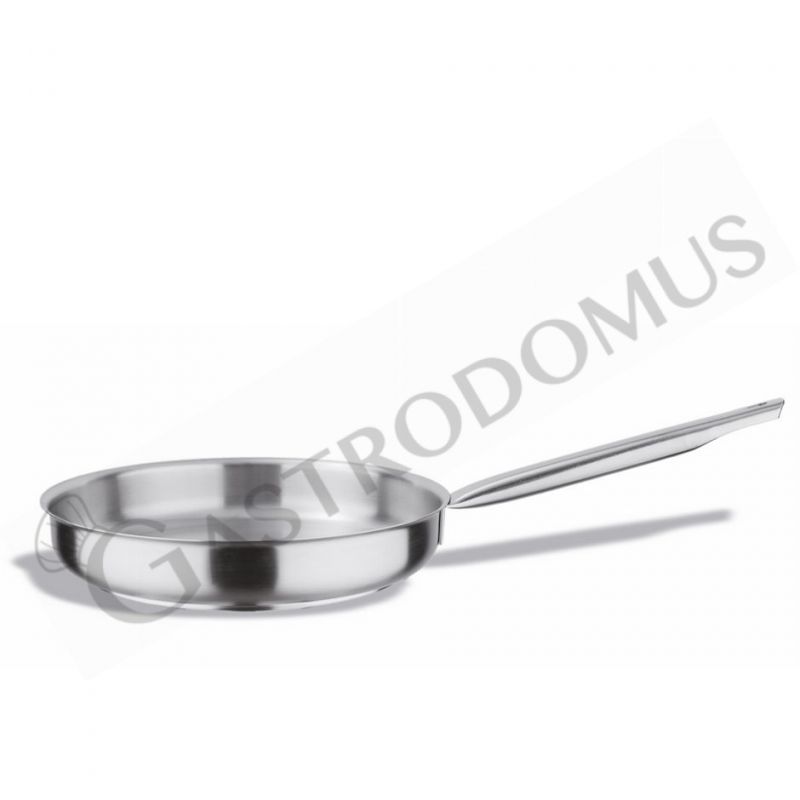 Padella con un manico in acciaio inox per induzione modello Professional,  diam. 20cm