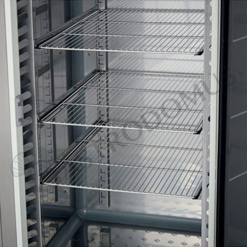 Kit armadio a pannelli 1000x1000 con 3 coppie di guide + griglie 600x800 in acciaio inox