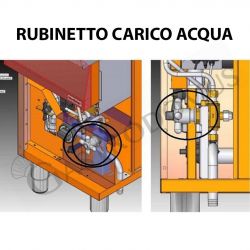 Cuocipasta professionale elettrico su mobile chiuso 1 vasca 40 LT L 400 mm  x P 700 mm x H 850 mm - mod. CCPE70/40