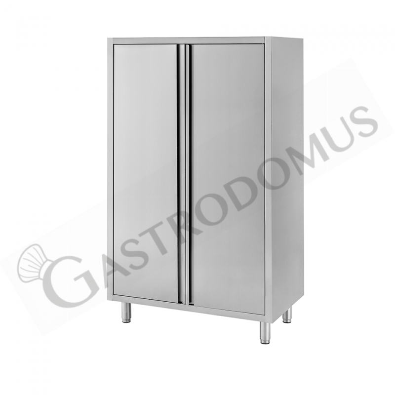 Armadio inox 2 porte battenti misure 800x500x1800mm