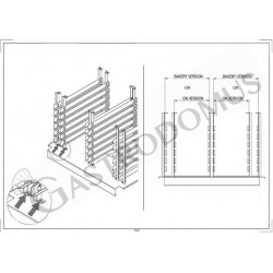 Camera di lievitazione elettrica per 12 teglie - mod. LM12T64