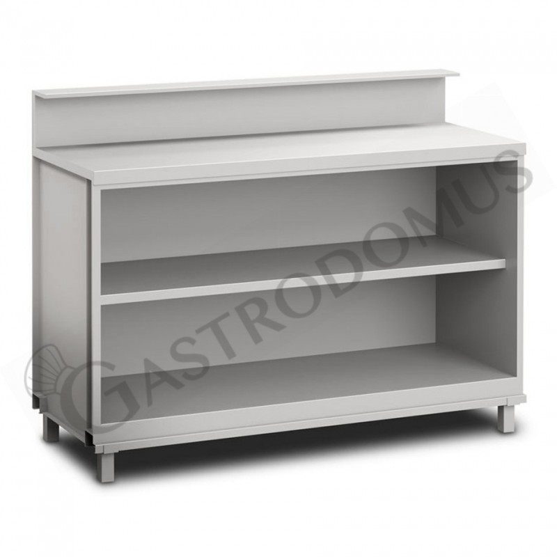 Banco bar neutro a giorno L 1500 mm x P 550 mm x H 935 mm