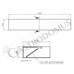 Friggitrice Industriale elettrica su armadio chiuso 2 vasche 15 LT + 15 LT  20 - mod. HOF15/90/80