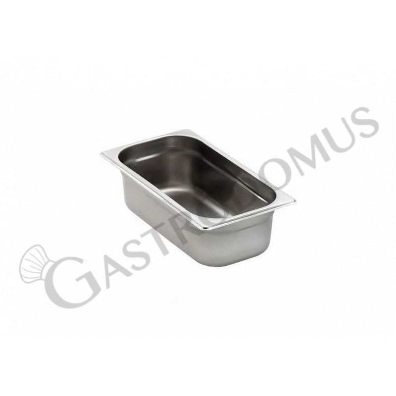 Bacinella in acciaio inox GN1/3 L 325 mm x P 175 mm x H 150 mm 5,9 LT