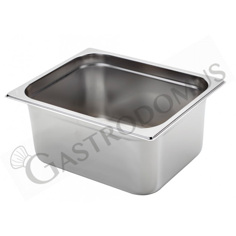 Bacinella in acciaio inox GN1/2 L 325 mm x P 265 mm x H 150 mm 9,9 LT