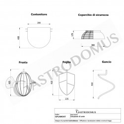 Planetaria Steno Cake Line Line Mod. PL30L/3VE (3 velocità) vasca 30 lt