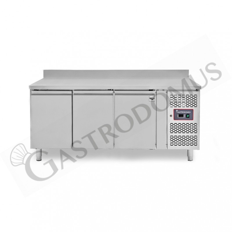 Tavolo Refrigerato 3 porte alzatina Prof. 700 mm -2°C/+8°C classe energetica E