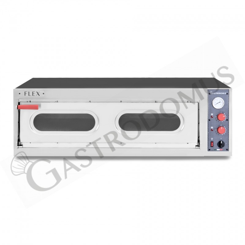 Forno Elettrico per Pizza 5 teglie 600x400 o 9 pizze diametro 350 mm 1 camera controllo meccanico