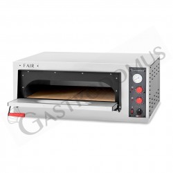 Forno pizza elettrico 1 camera comandi meccanici dimensioni 568 x 500 x 280  h mm - Elettrici - Forni Pizzeria - Forni e lievitatori professionali -  Linee Professionali