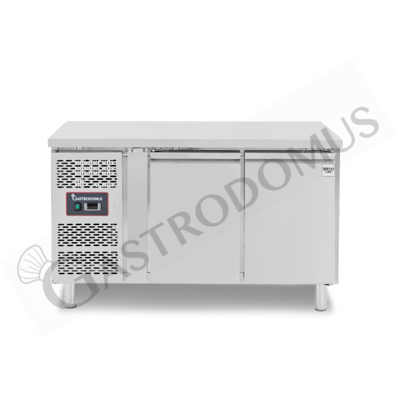 Tavolo Refrigerato 2 porte Prof. 700 mm +2°C/+8°C motore a sinistra