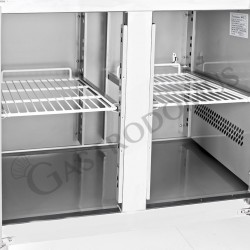 Tavolo frigo 2 porte Prof. 700 mm - mod. TR702BTSR