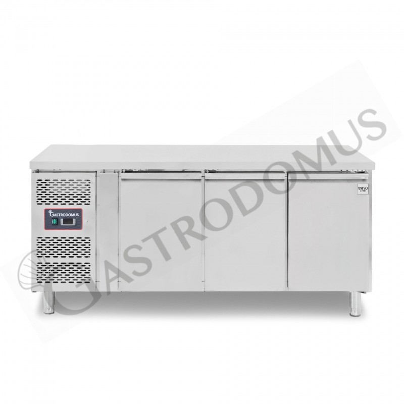 Tavolo Refrigerato 3 porte Prof. 700 mm +2°C/+8°C motore a sinistra classe energetica B